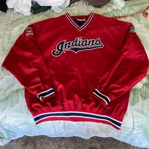 vintage original cleveland Indians jacket pullover